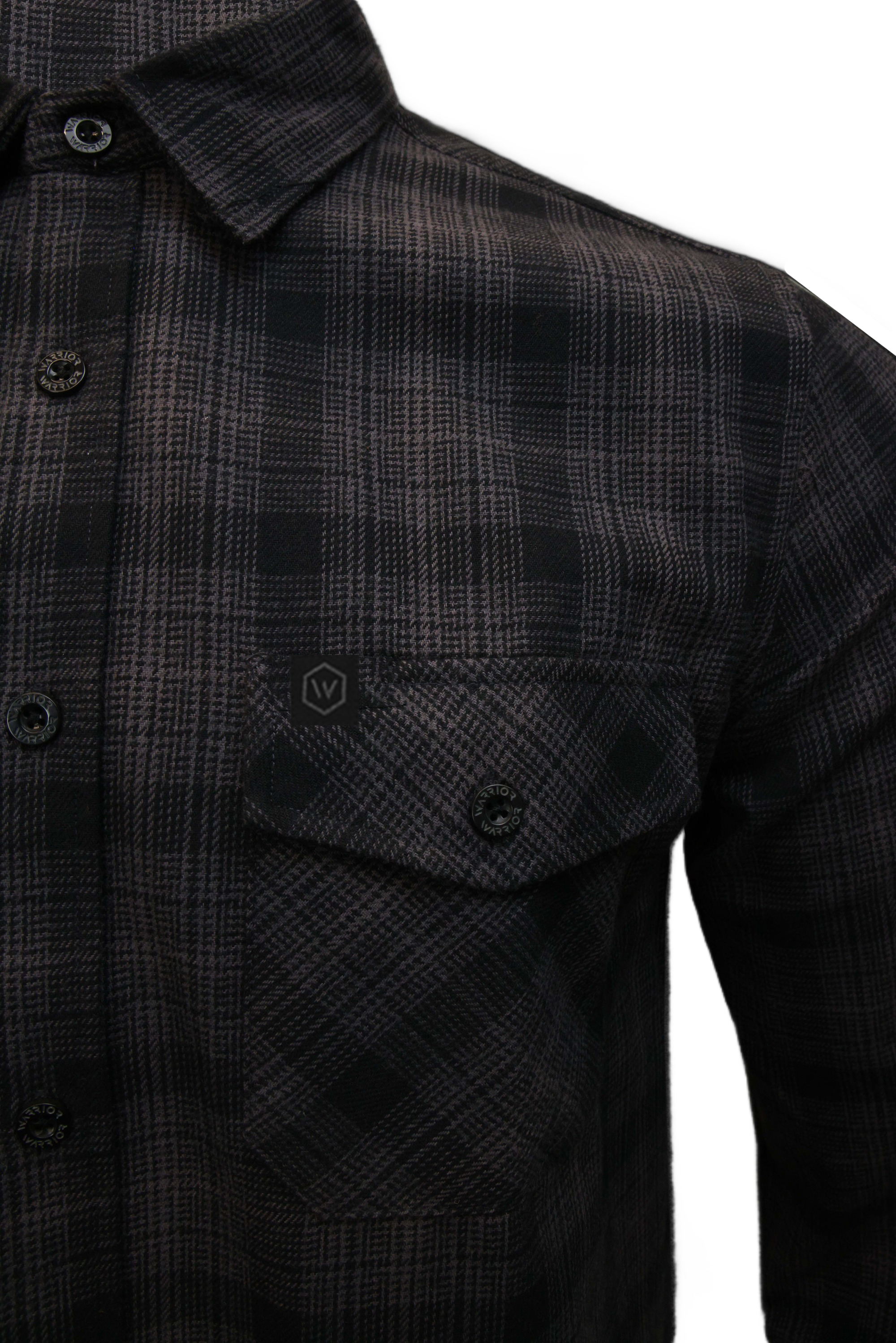 Black Ops Plaid Flannel