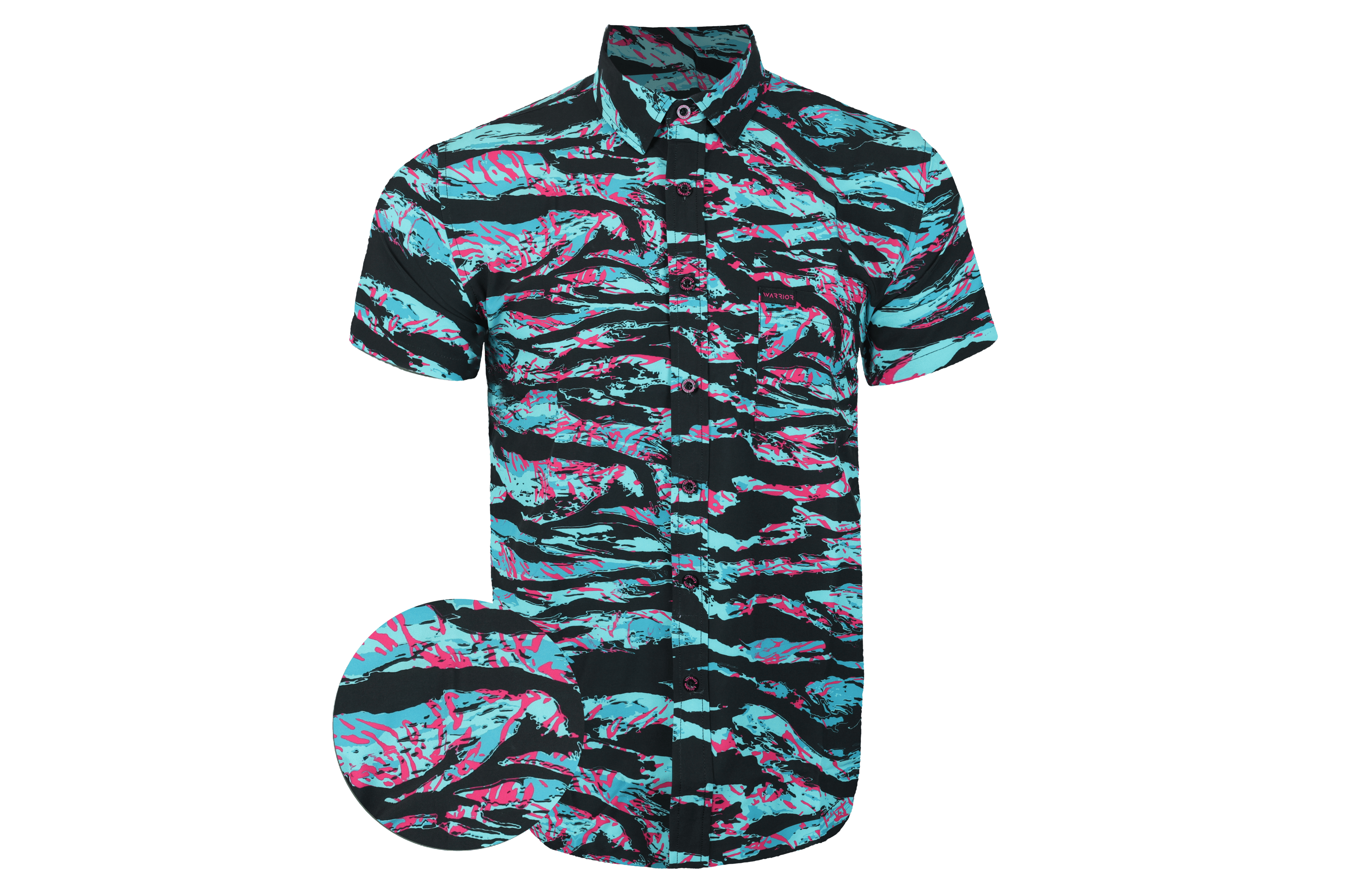 Miami Tiger Button Down