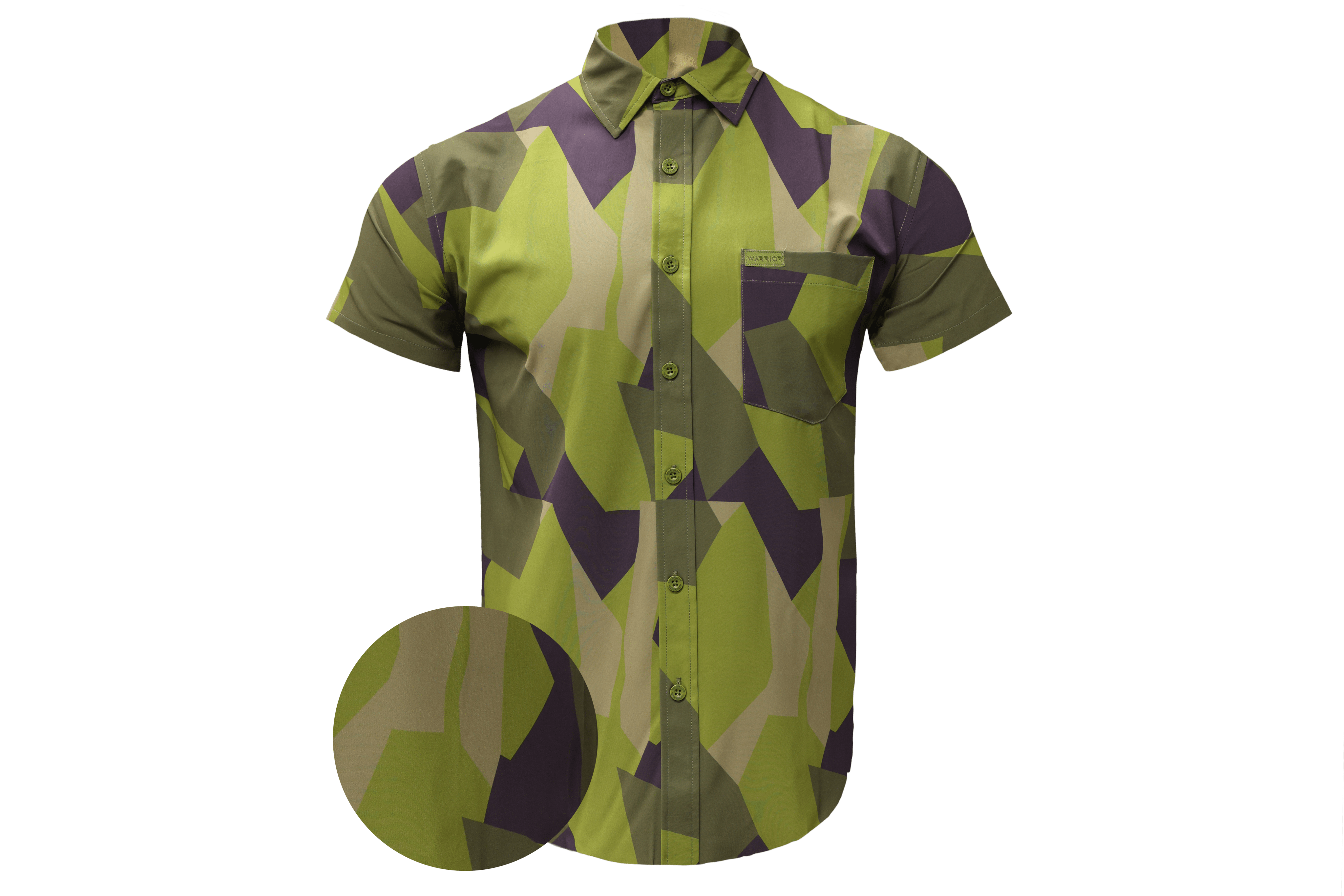 Swedish M90 Woodland Button Down