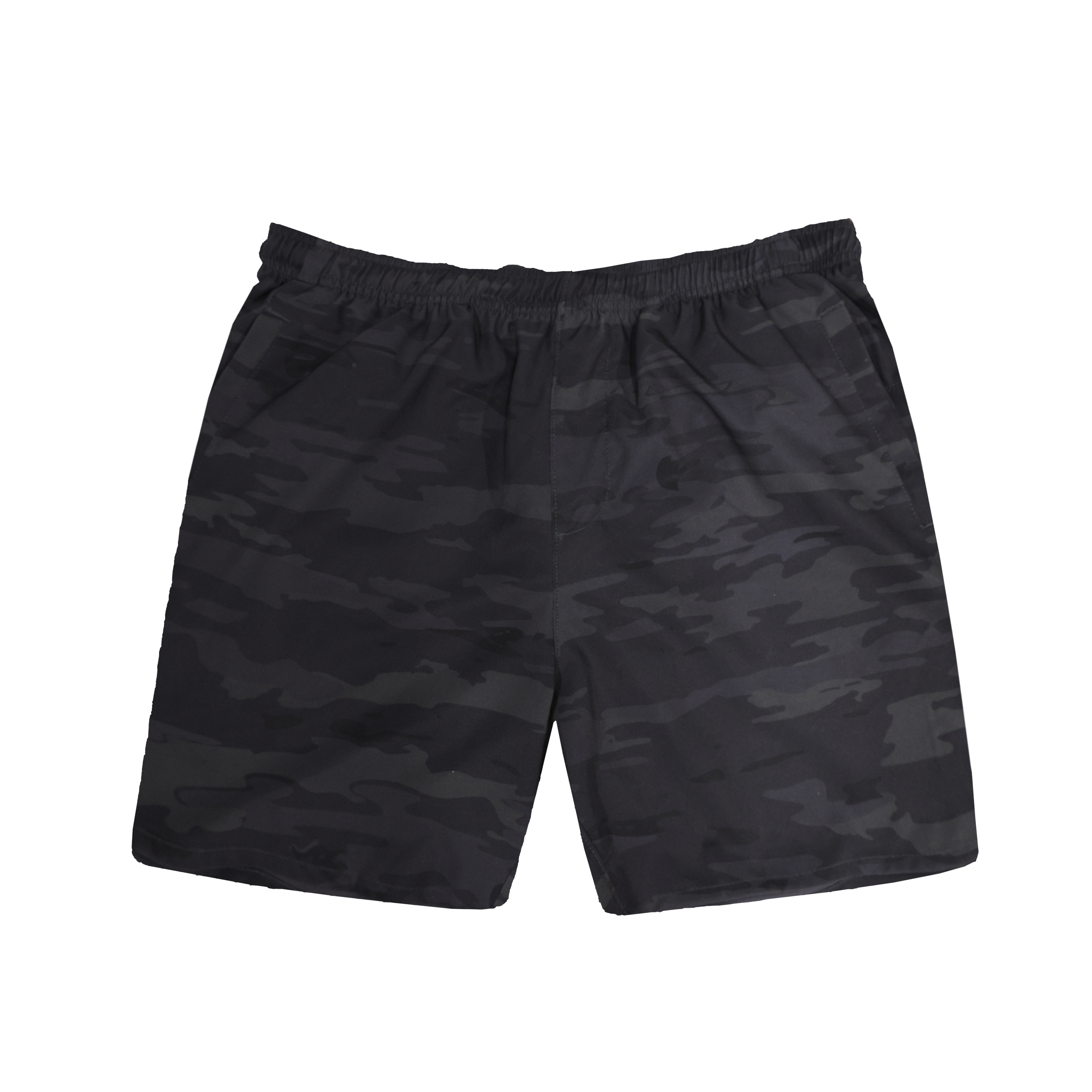 Multi Black Shorts 6" Inseam