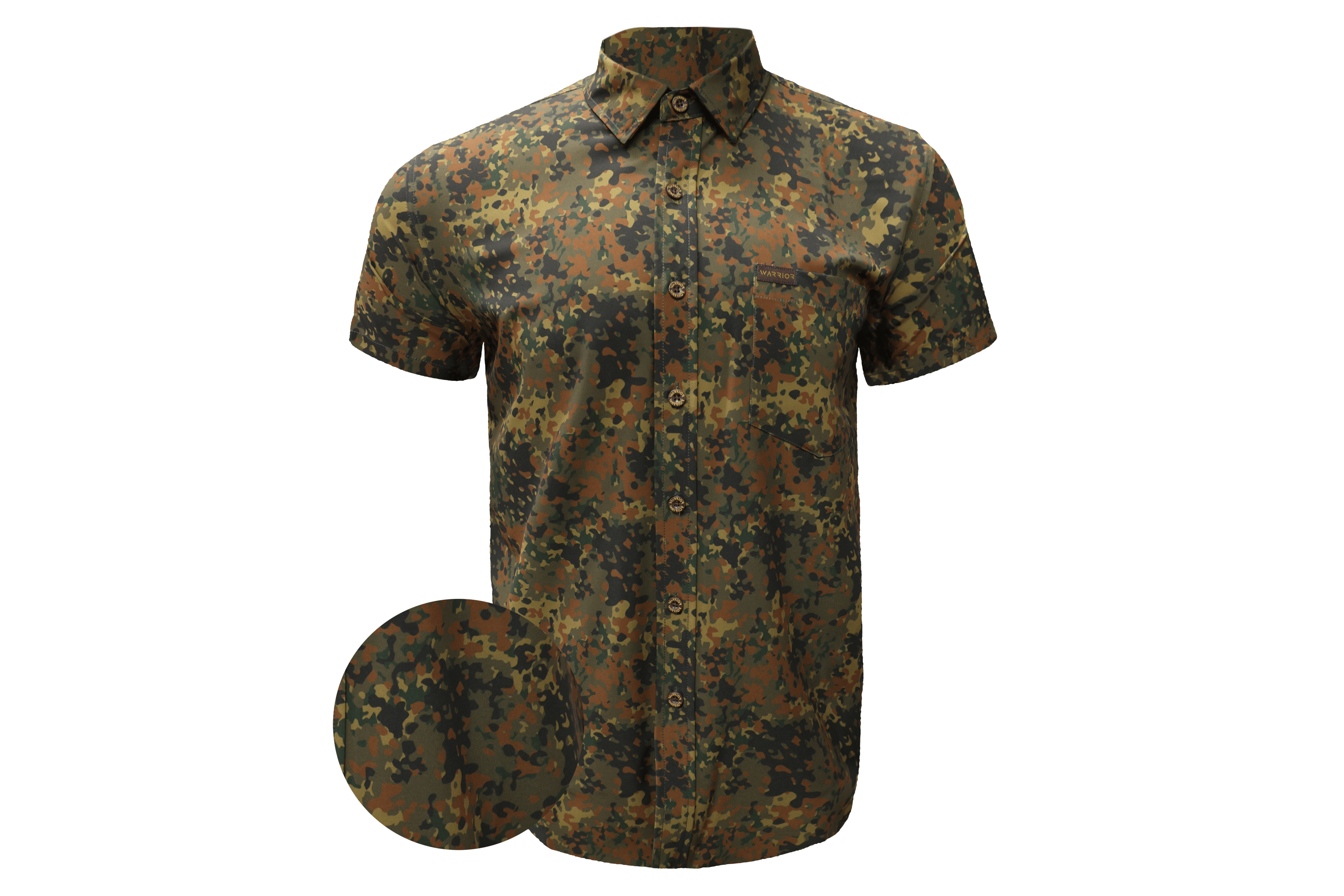 Flecktarn Button Down