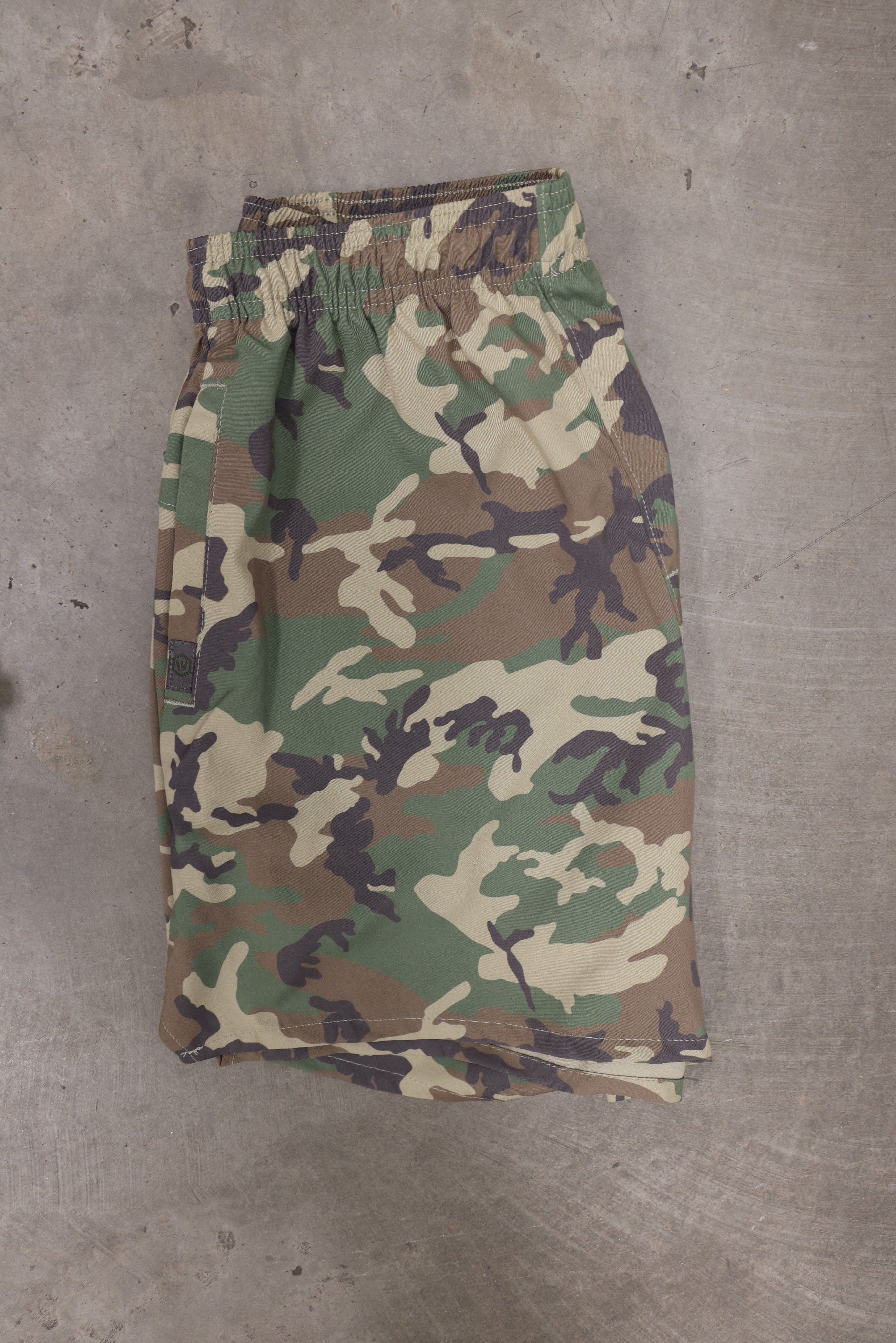 M81 Woodland Shorts 6" Inseam