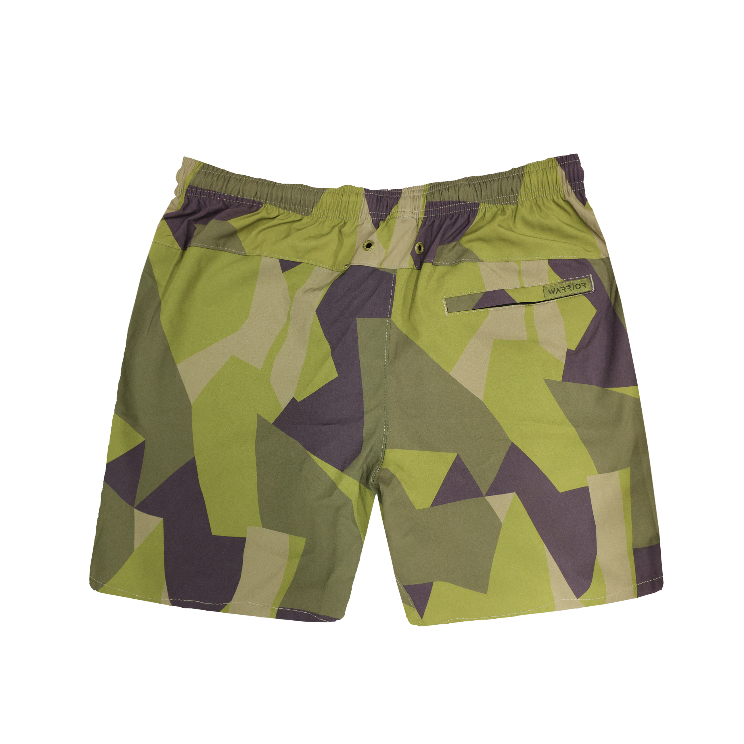 Swedish M90 Woodland Shorts 6" Inseam