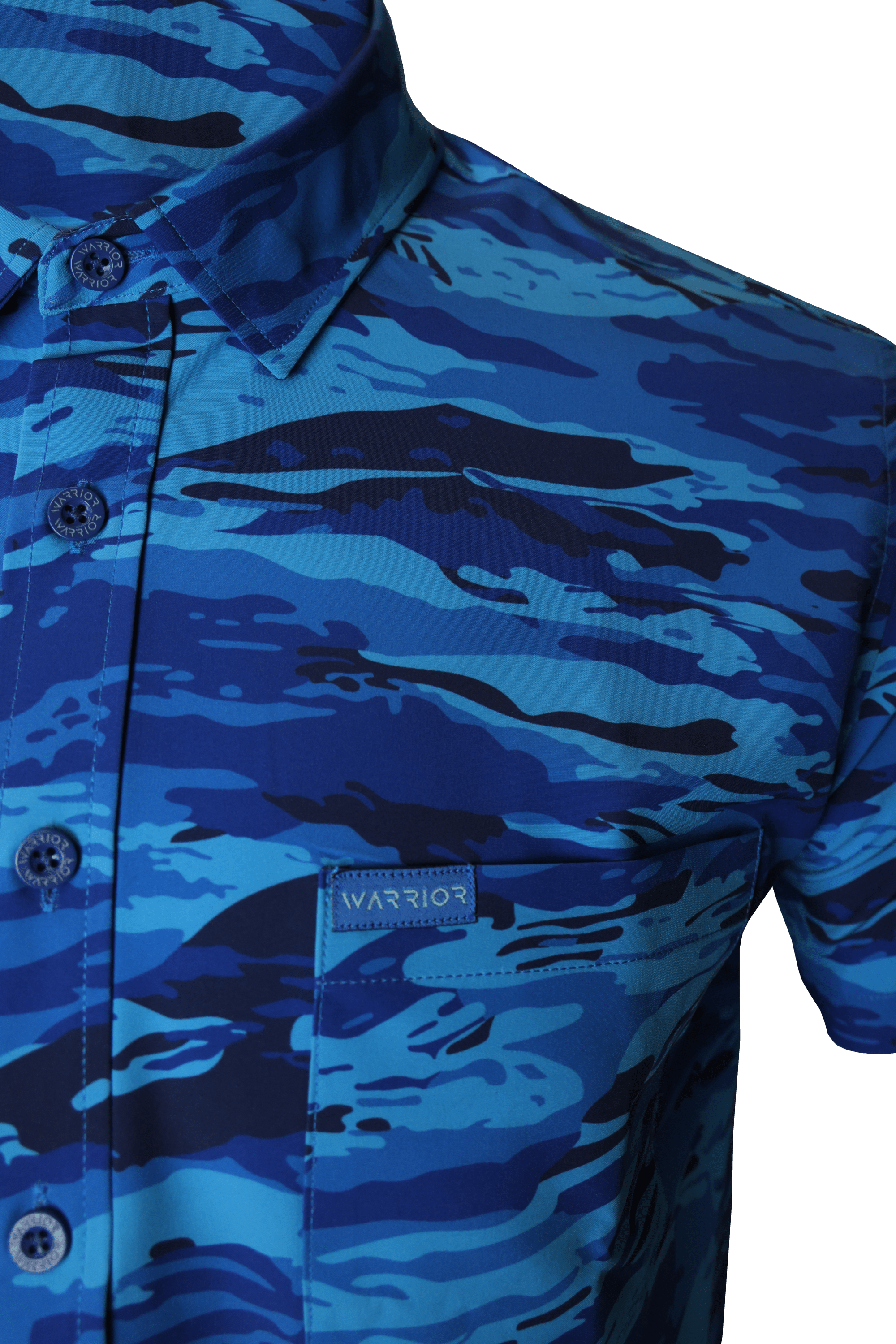 Shaka Greek Lizard Button Down