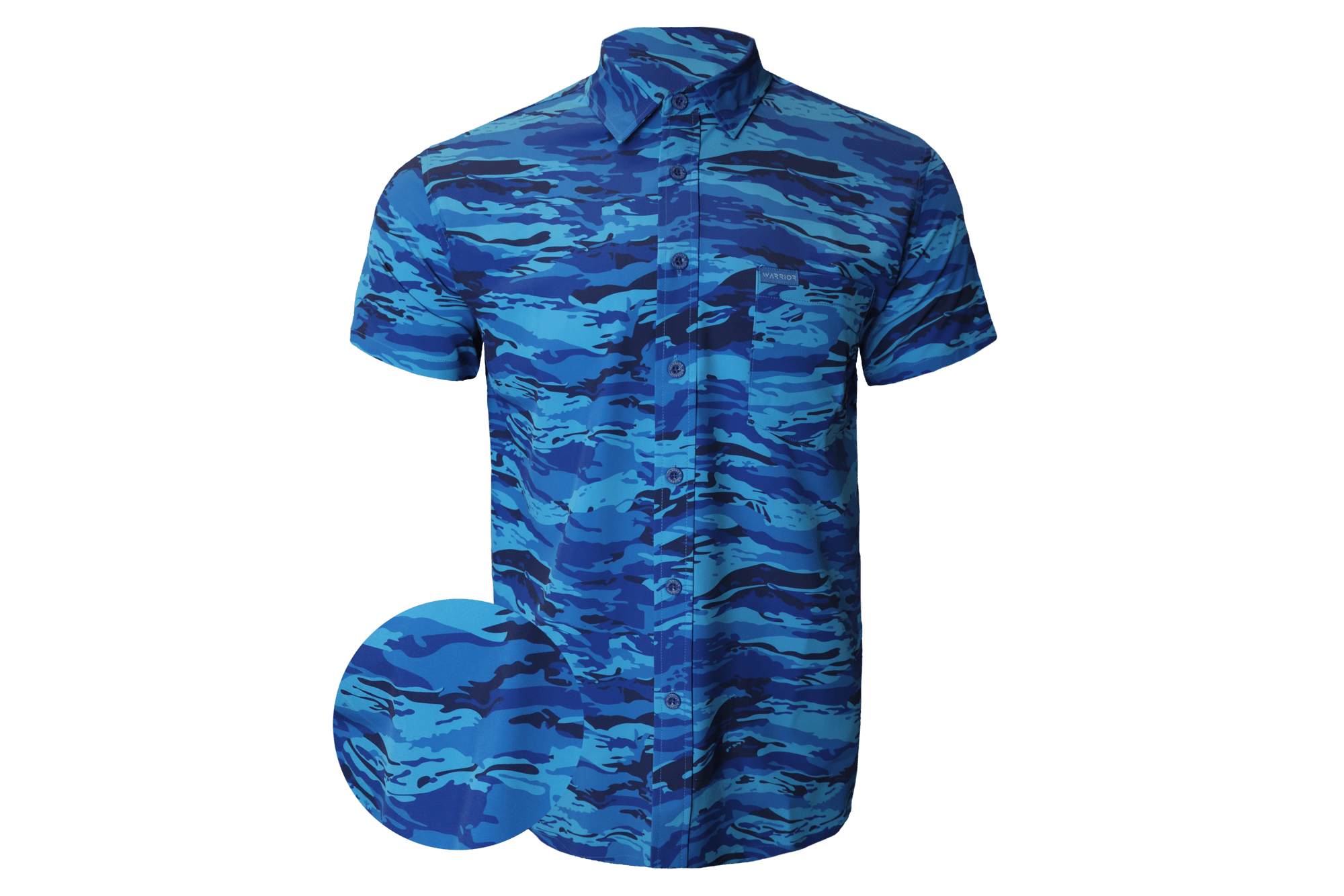 Shaka Greek Lizard Button Down