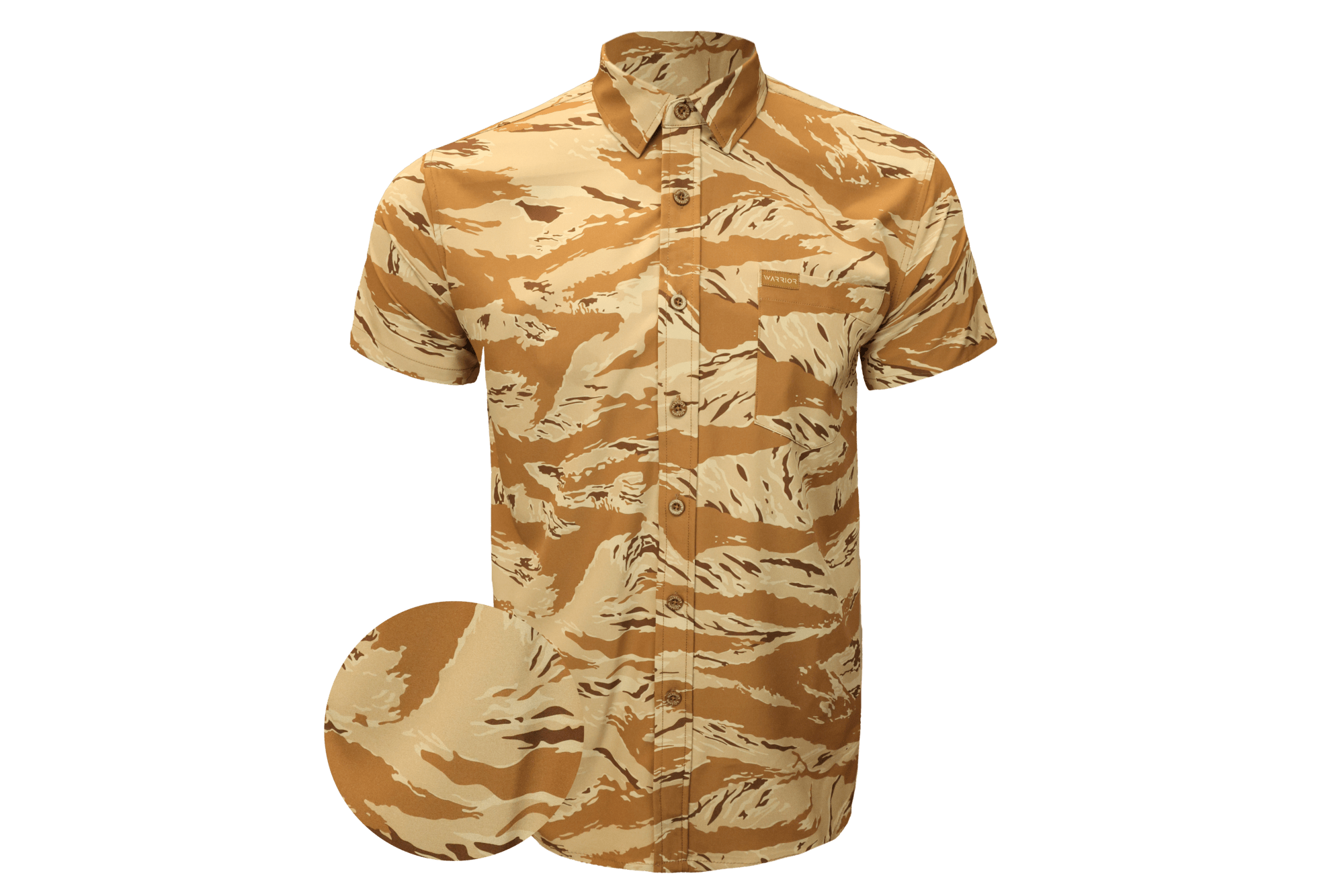 Desert Tiger Button Down