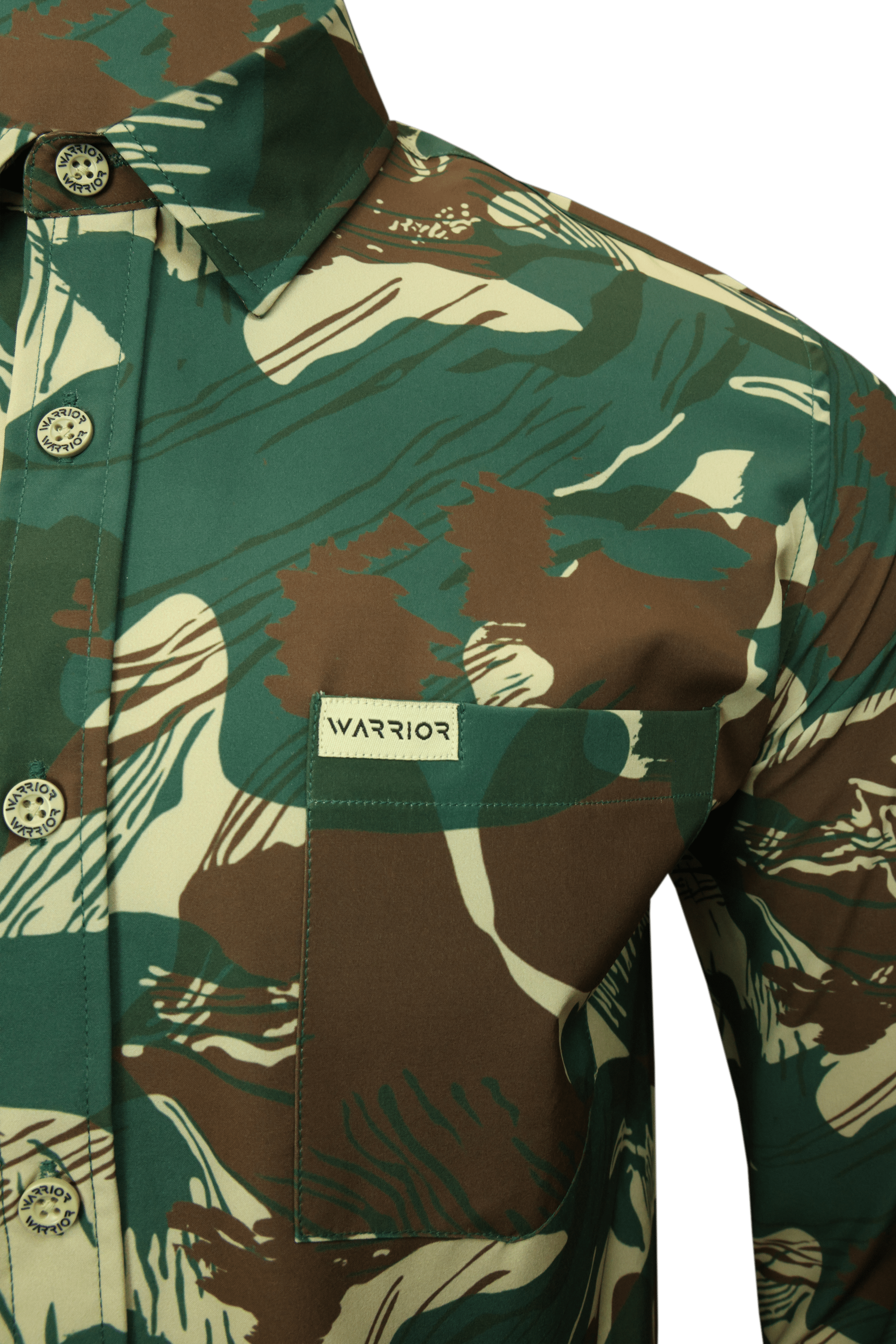 Rhodesian Brushstroke Long Sleeve Button Down