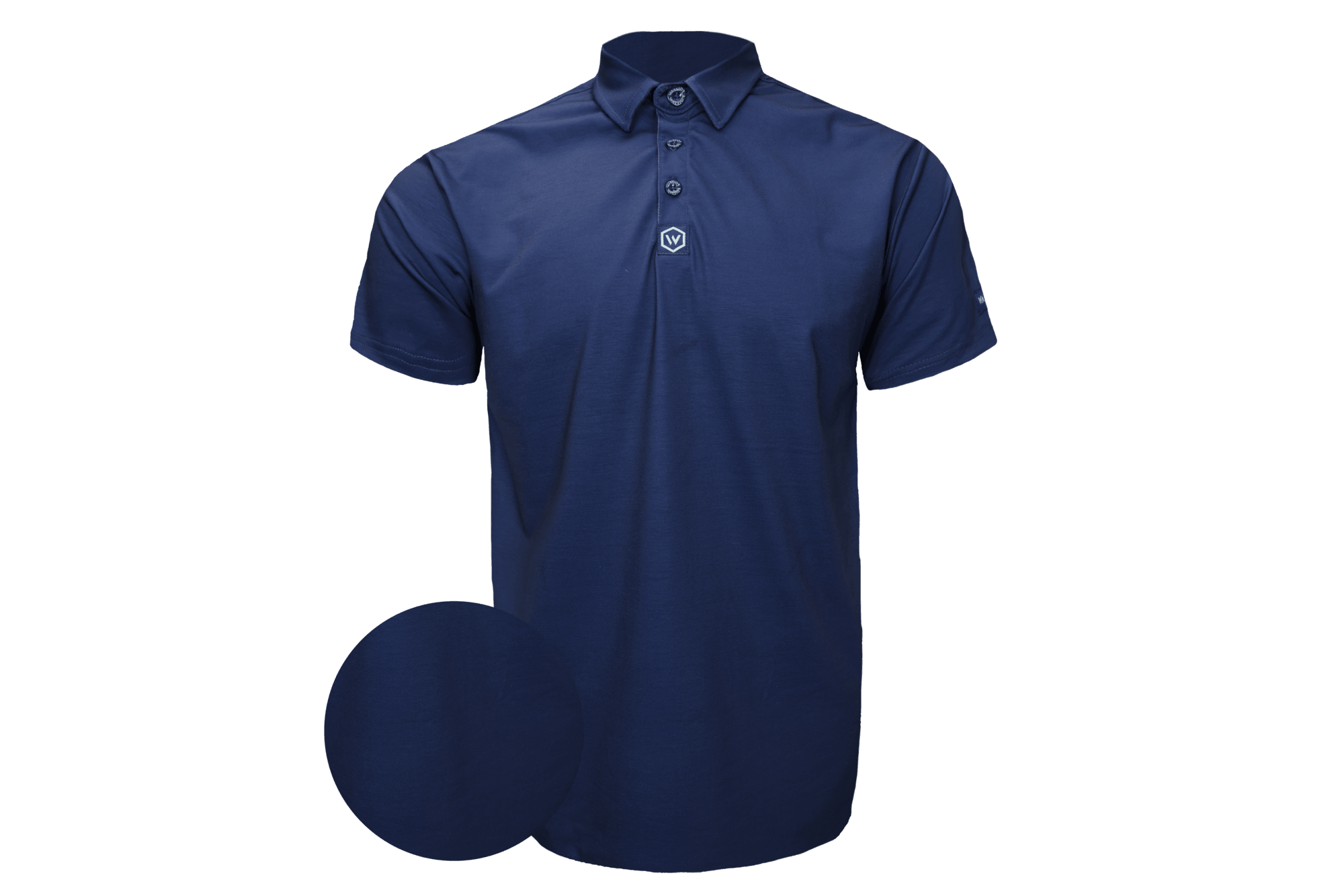 Solid Navy Polo