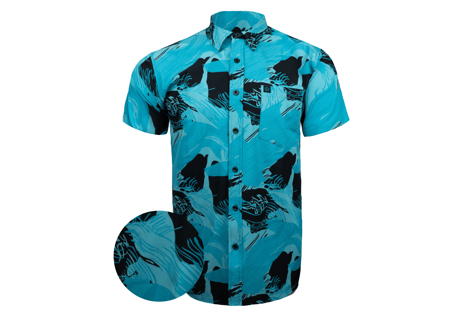 Illunis Brushstroke Button Down FINAL SALE