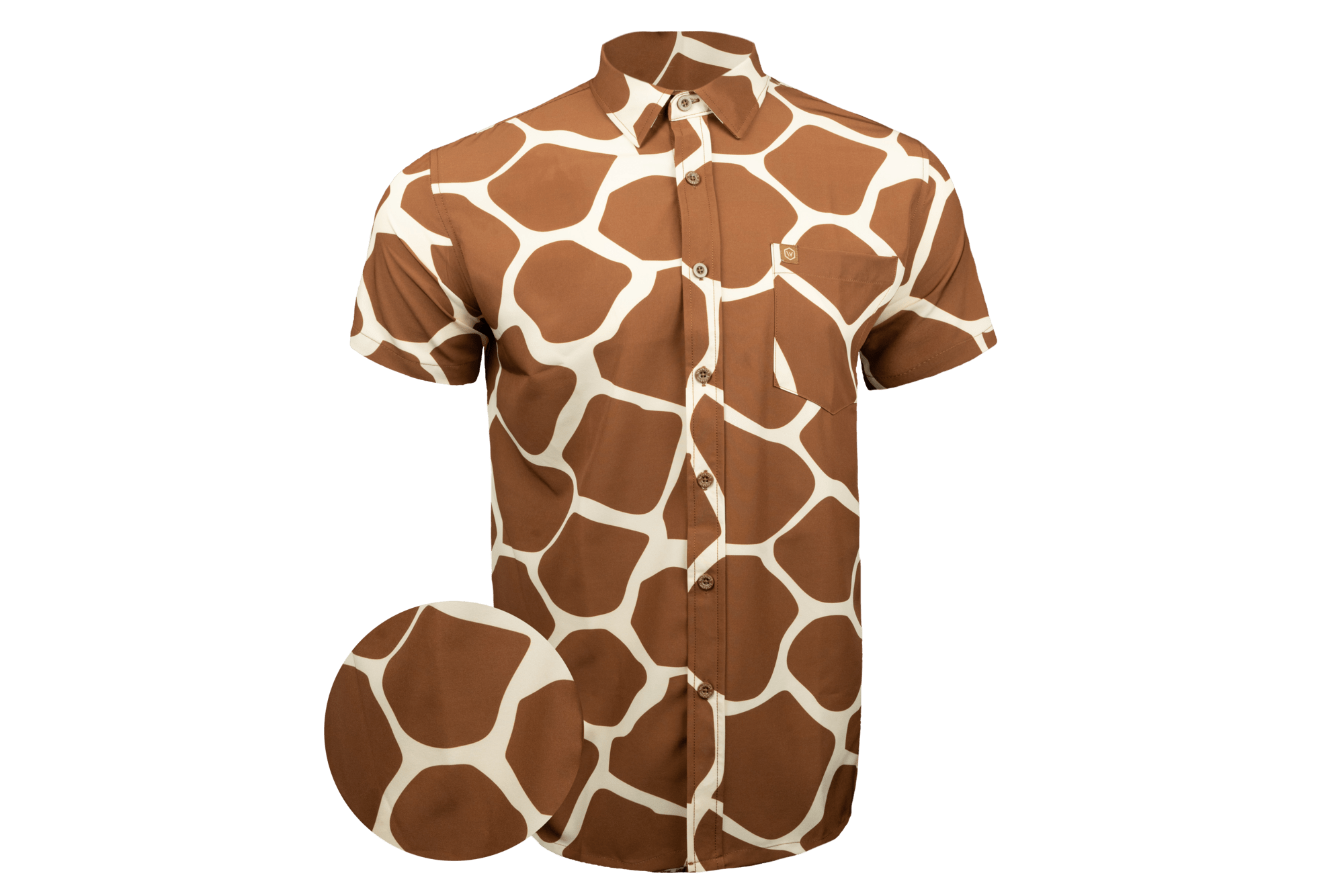 Giraffe Print Button Down FINAL SALE