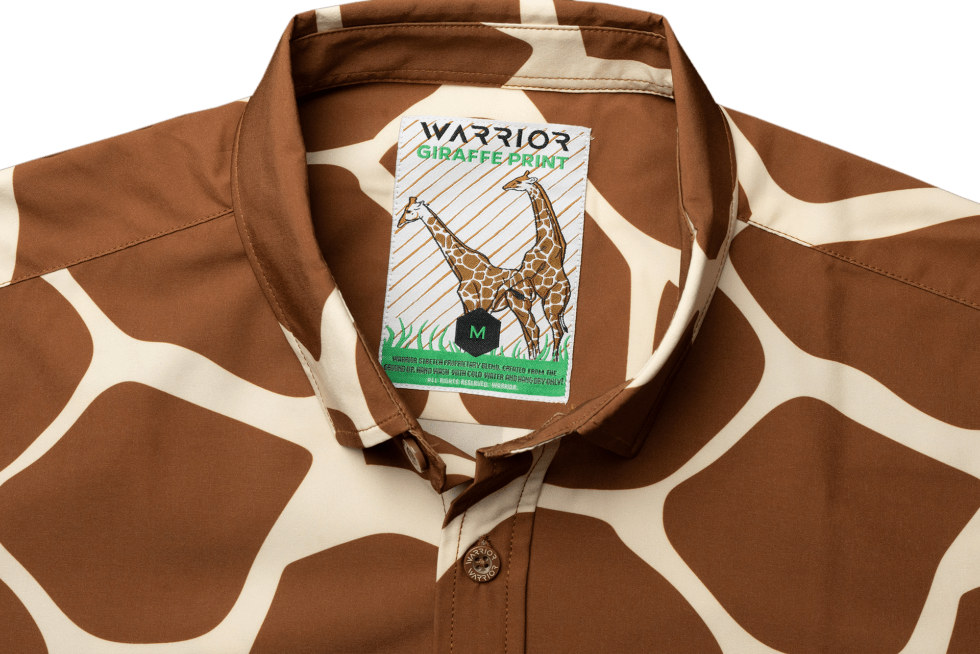 Giraffe Print Button Down FINAL SALE