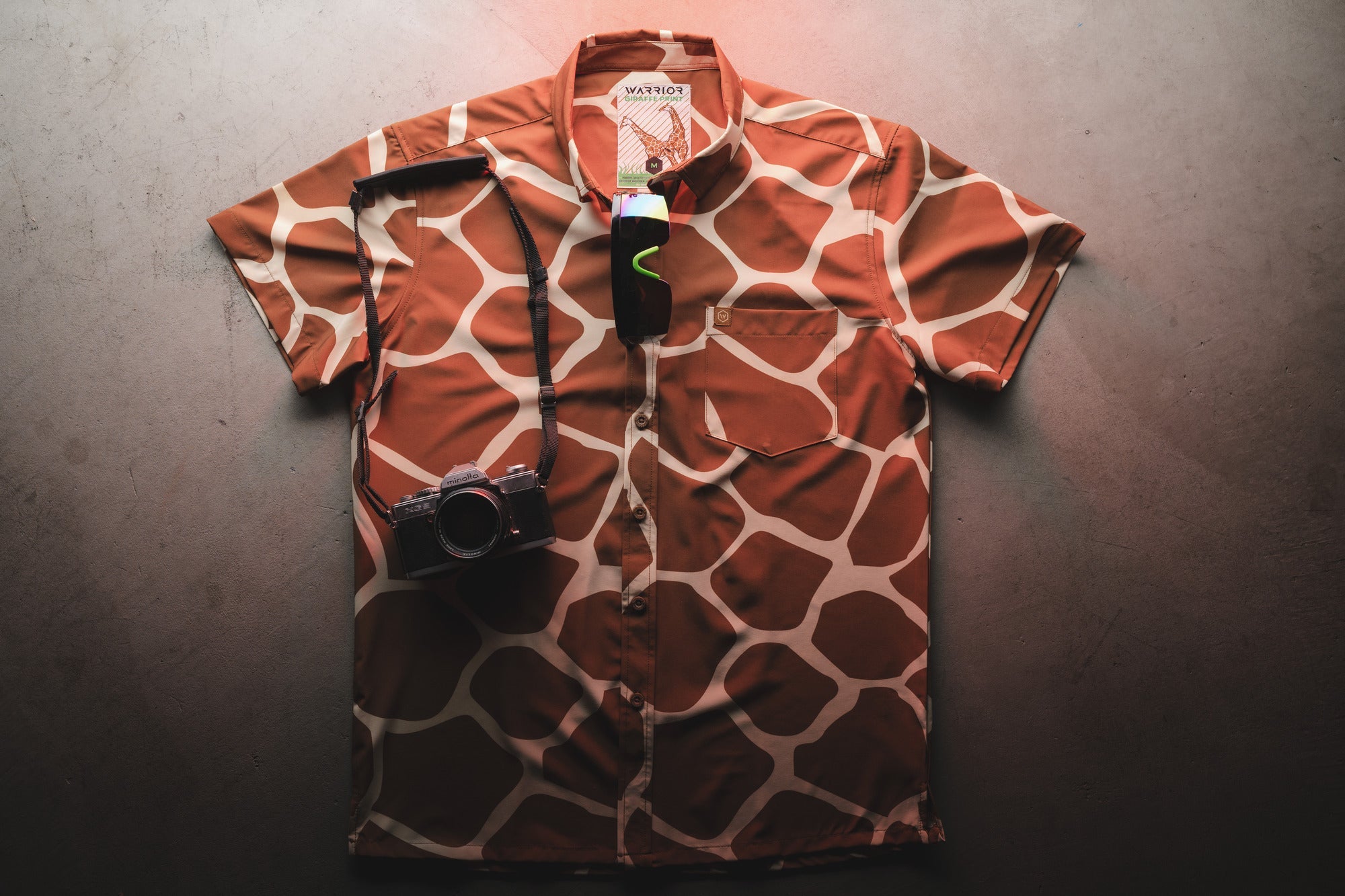 Giraffe Print Button Down FINAL SALE