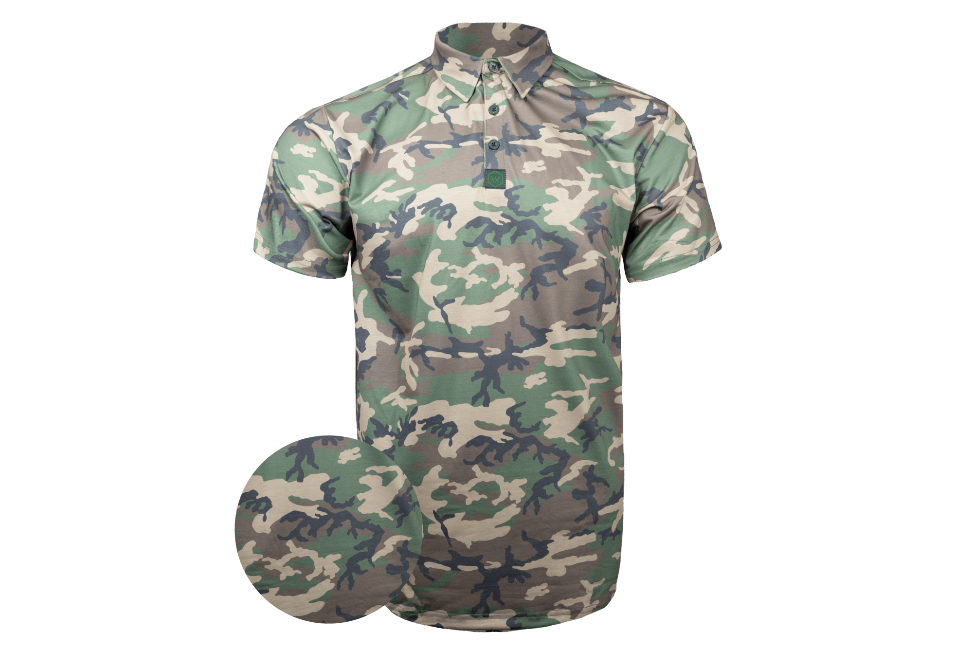 M81 Woodland Polo