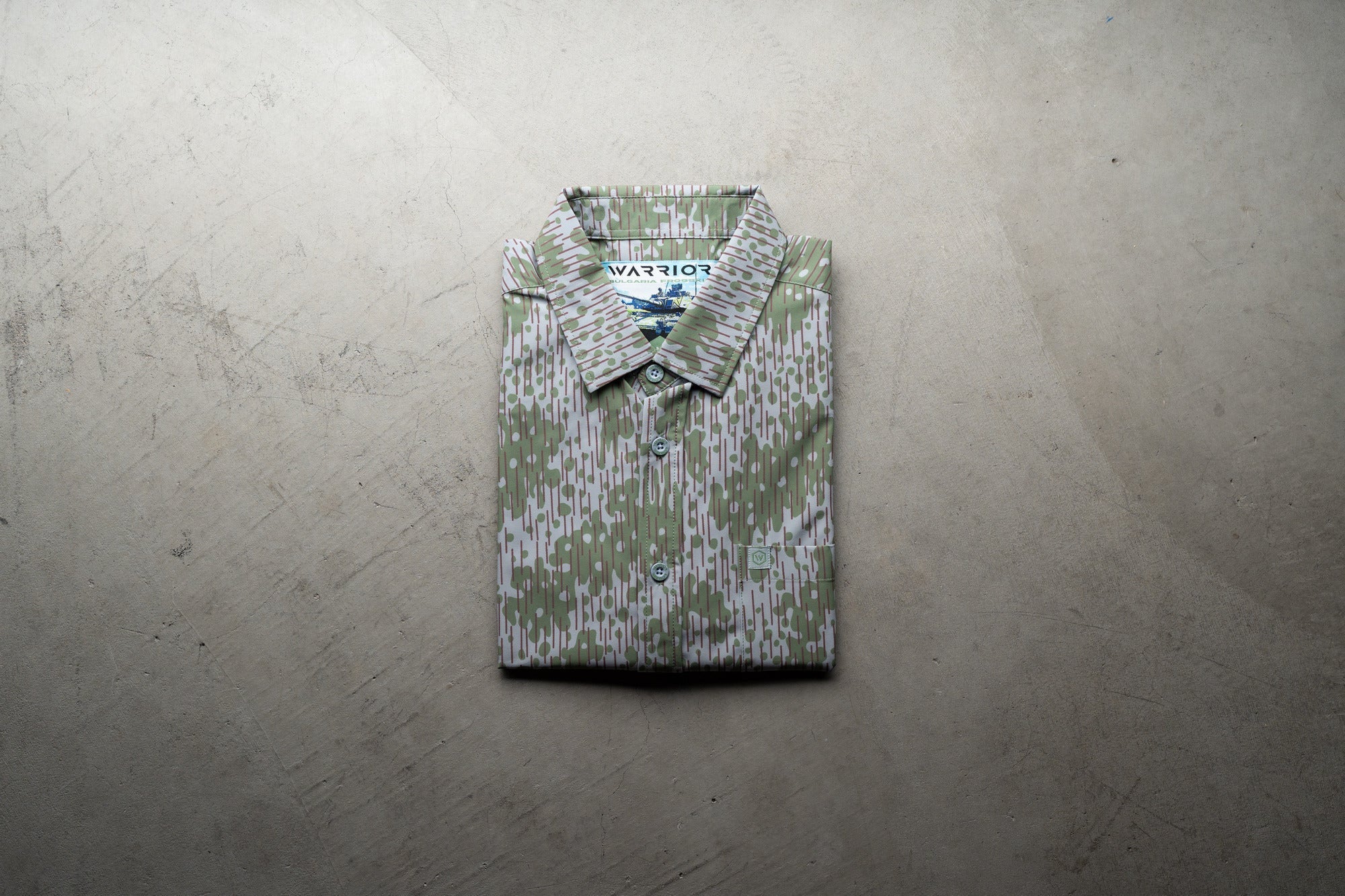 Bulgaria Frogskin Button Down FINAL SALE