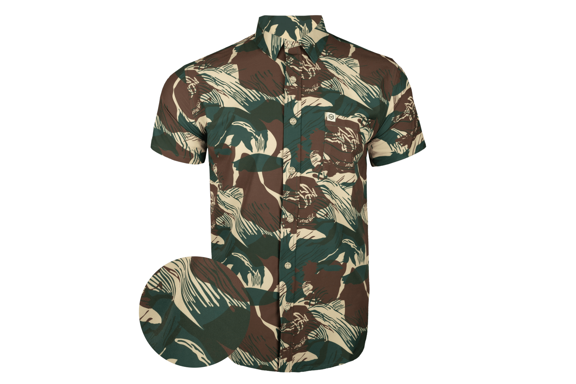 Rhodesian Brushstroke Button Down