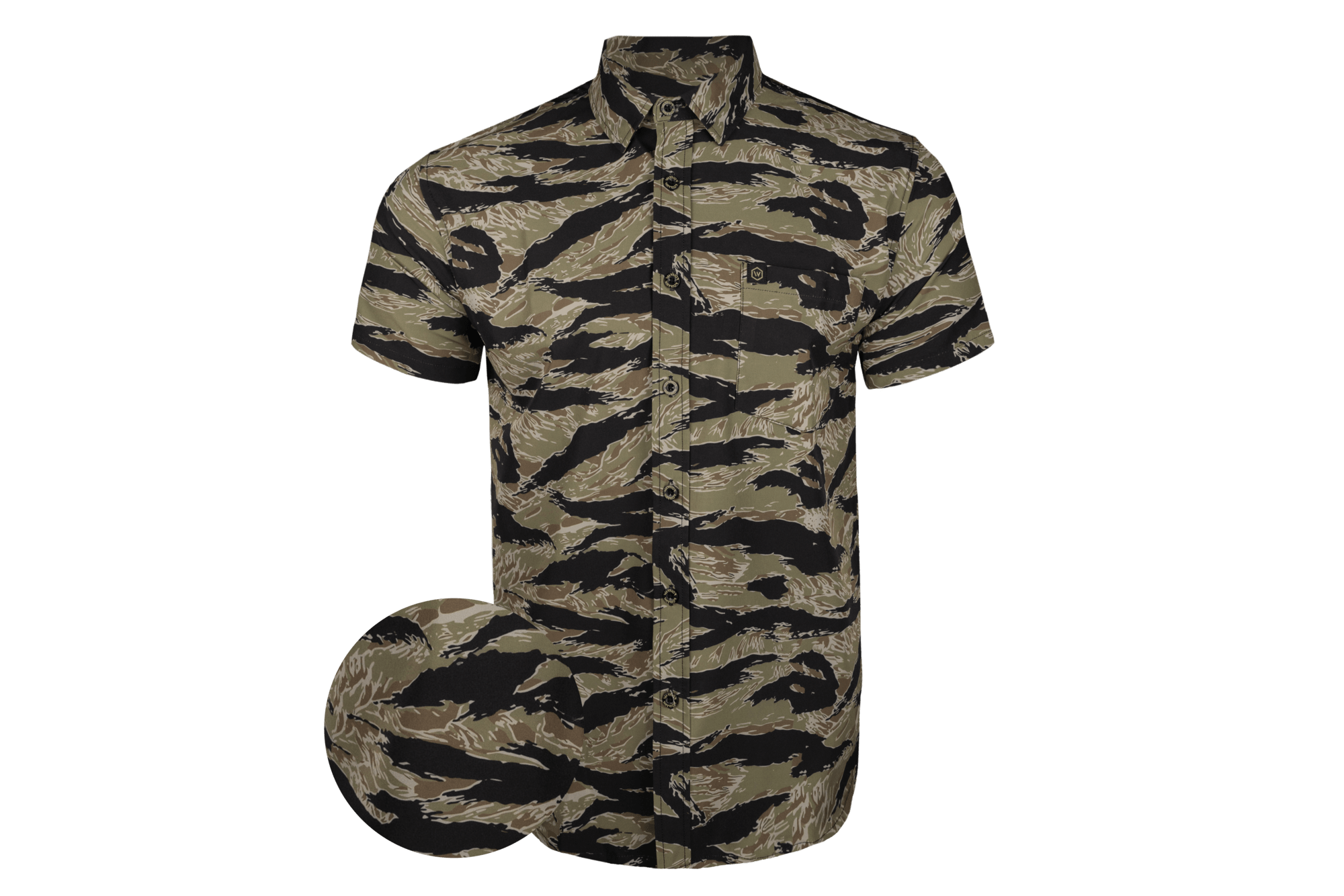 Rhodesian Tiger Stripe Button Down