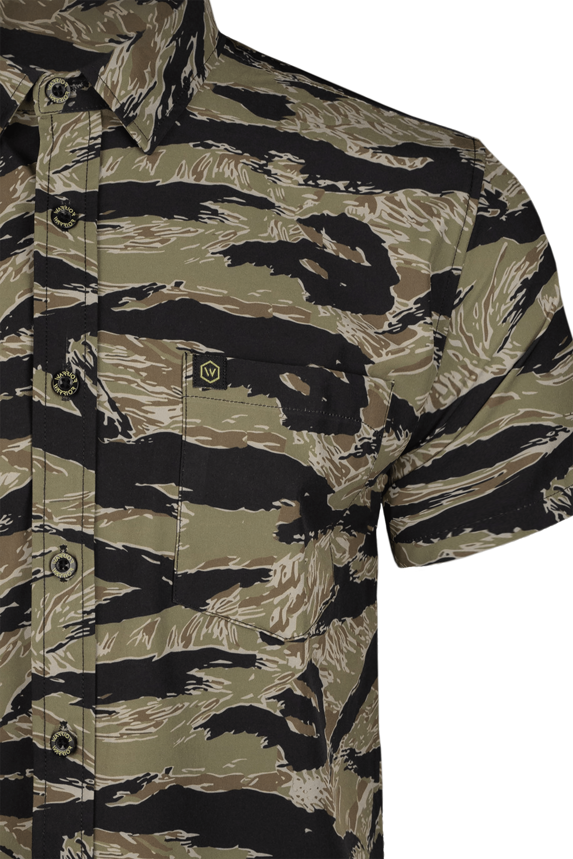 Rhodesian Tiger Stripe Button Down