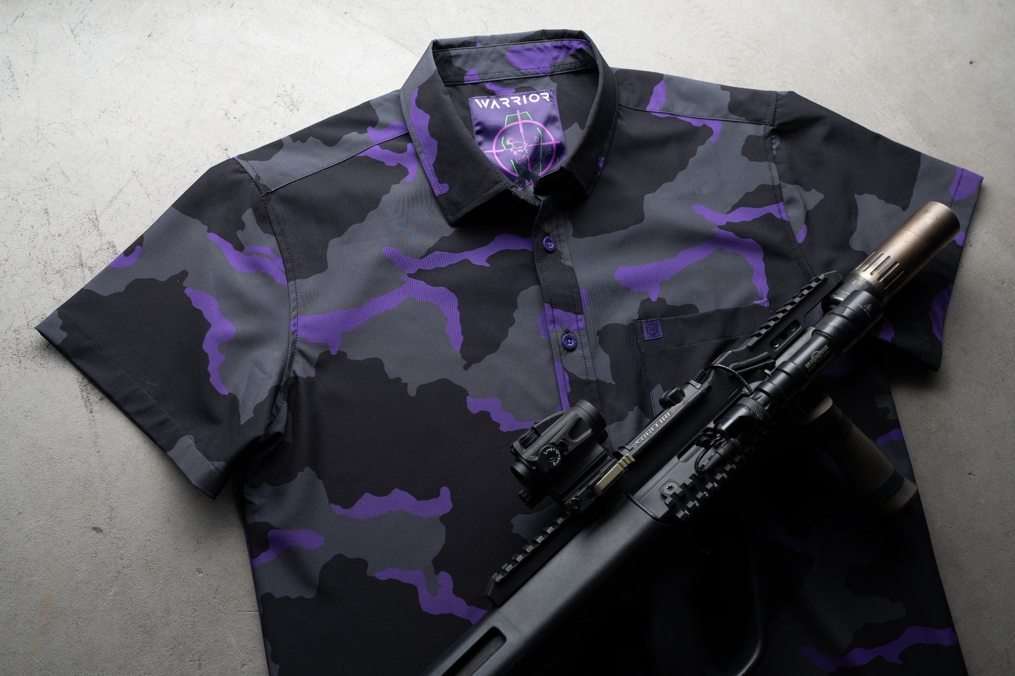 Purple Haze DCU V2 Button Down