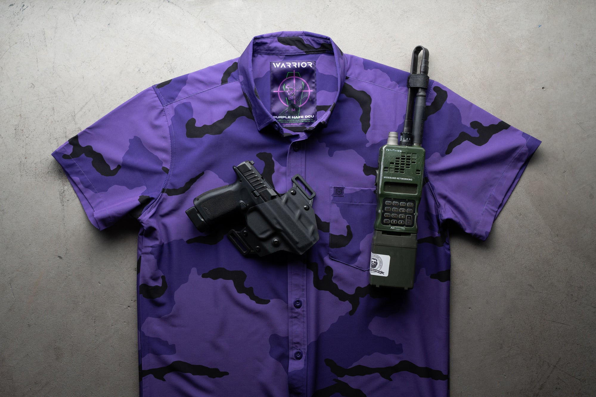 Purple Haze DCU V1 Button Down