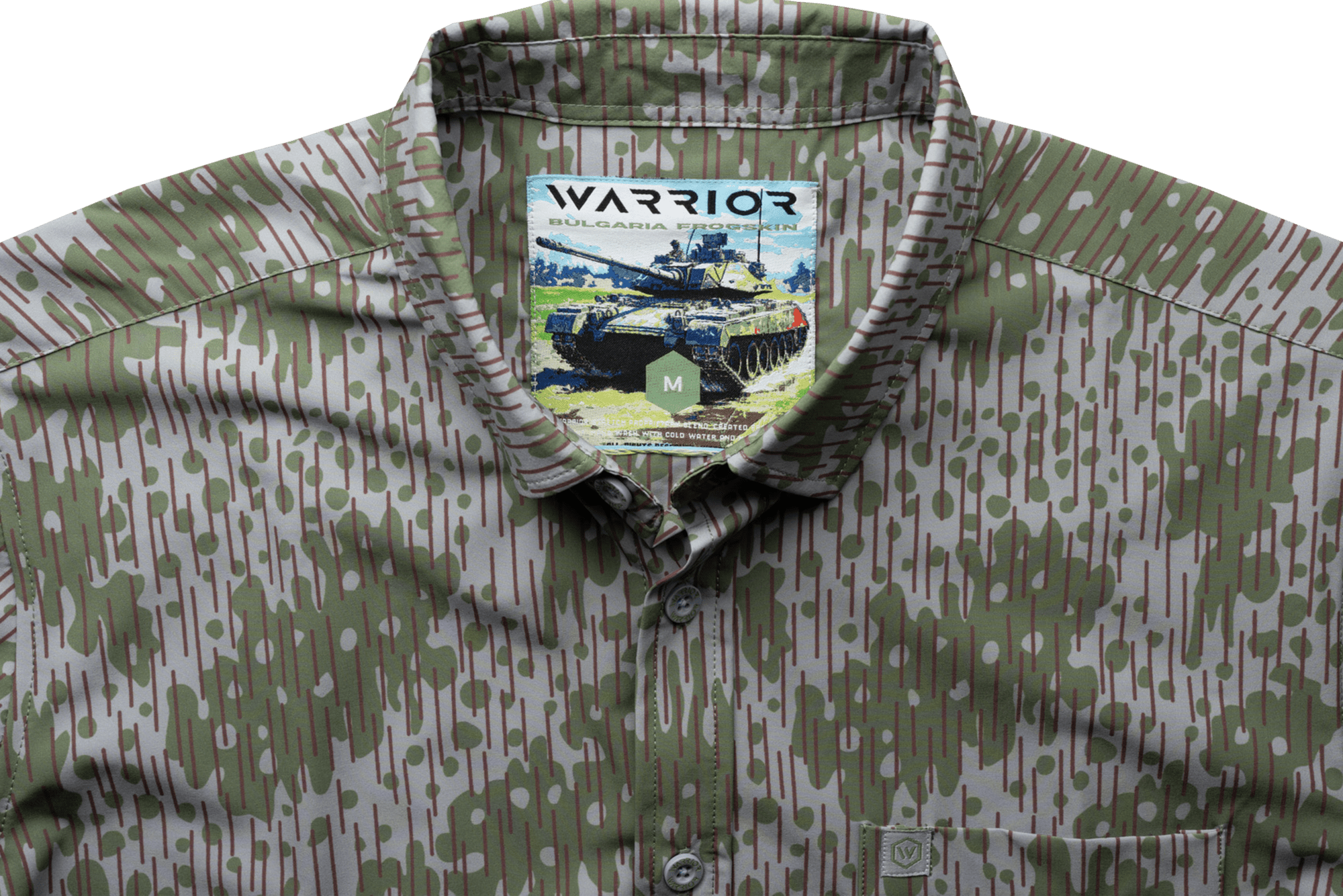 Bulgaria Frogskin Button Down FINAL SALE