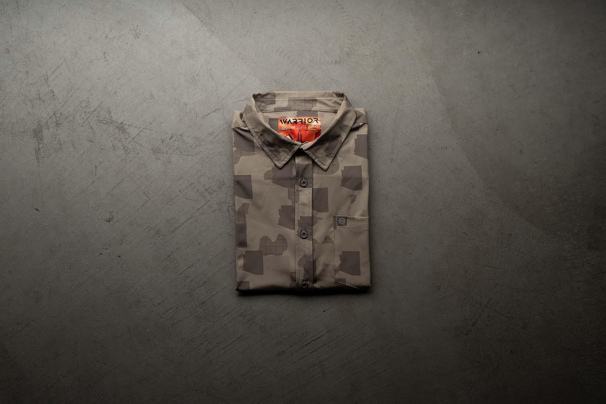 Arizona State Camo Button Down