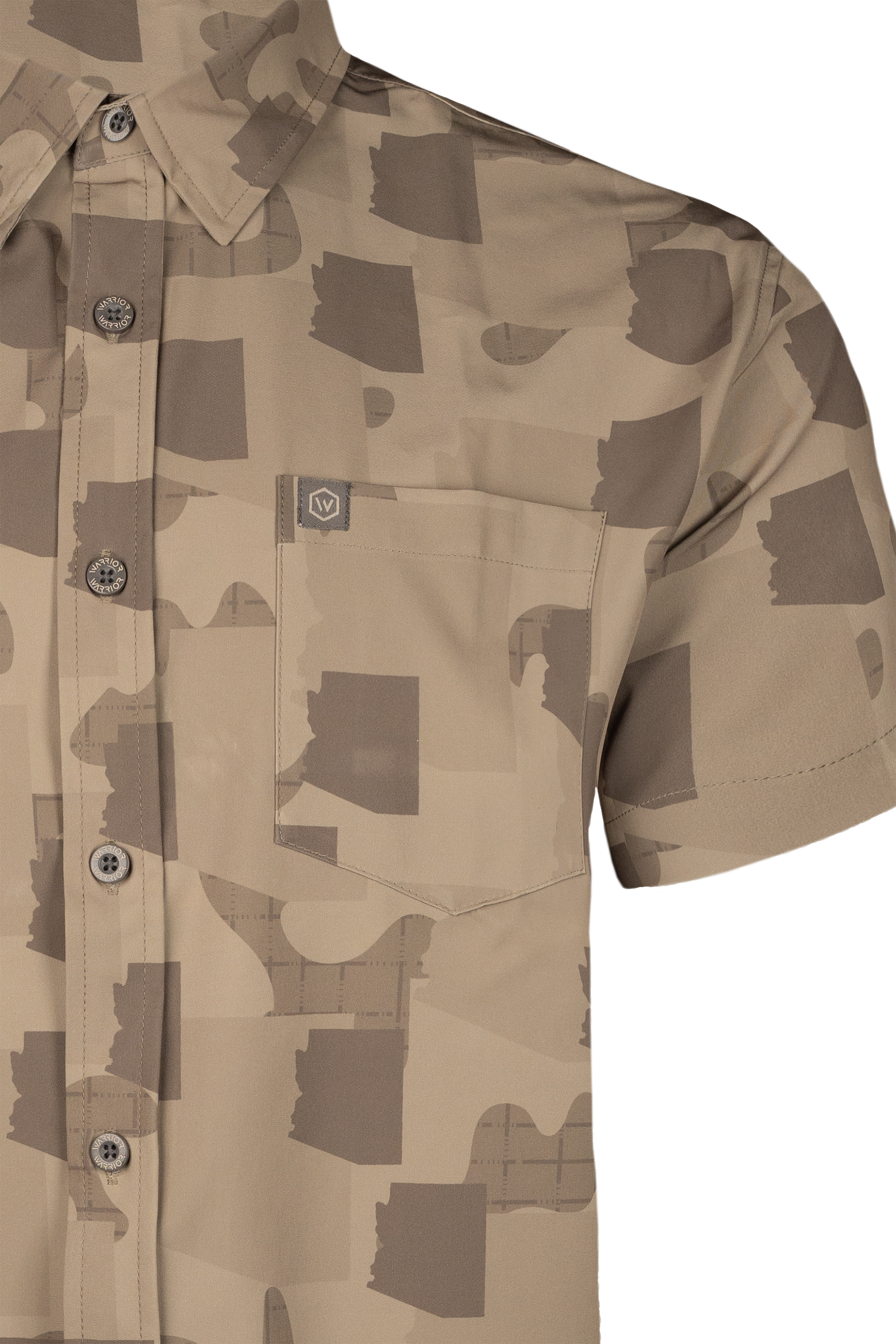 Arizona State Camo Button Down