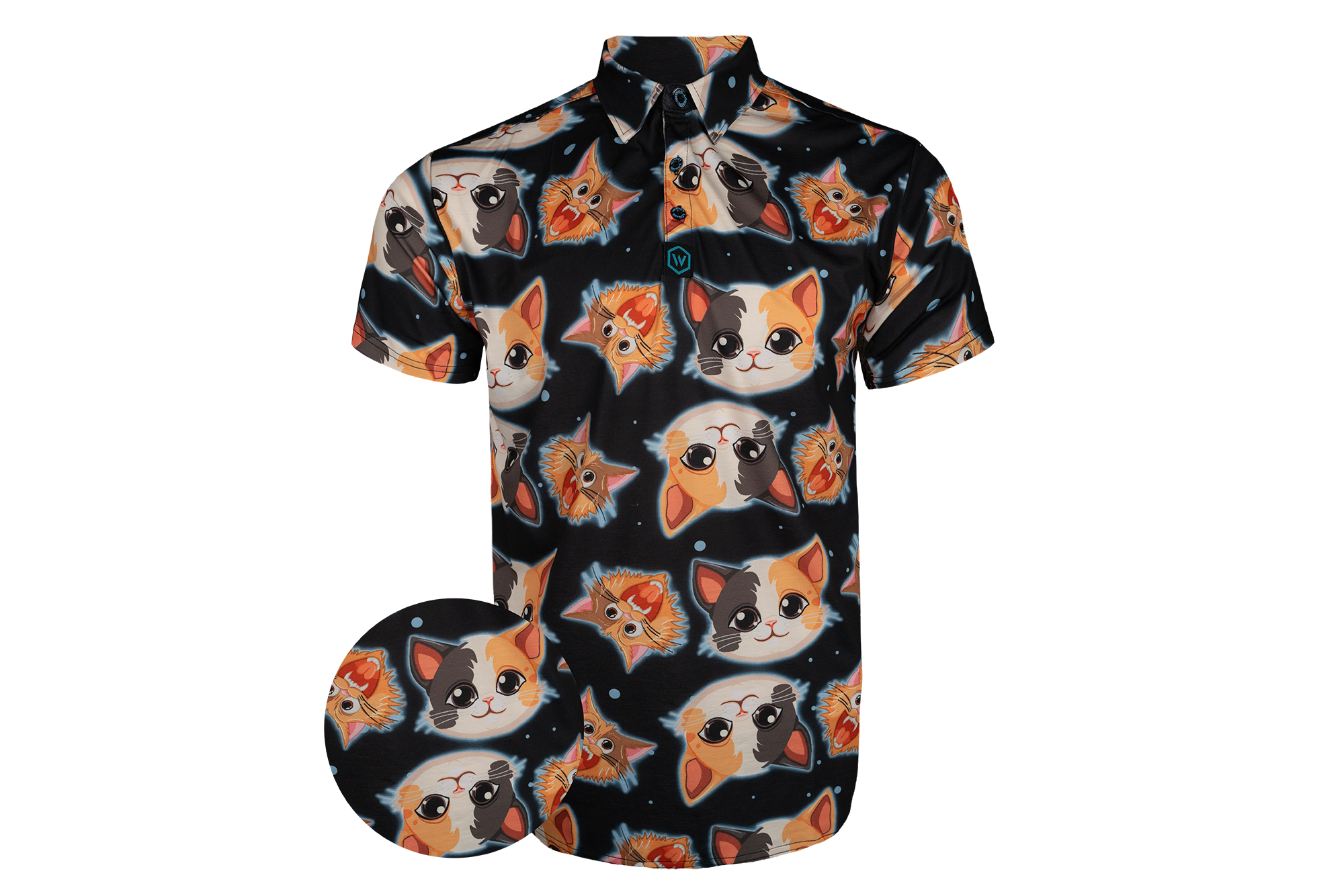 COD Space Cats Polo