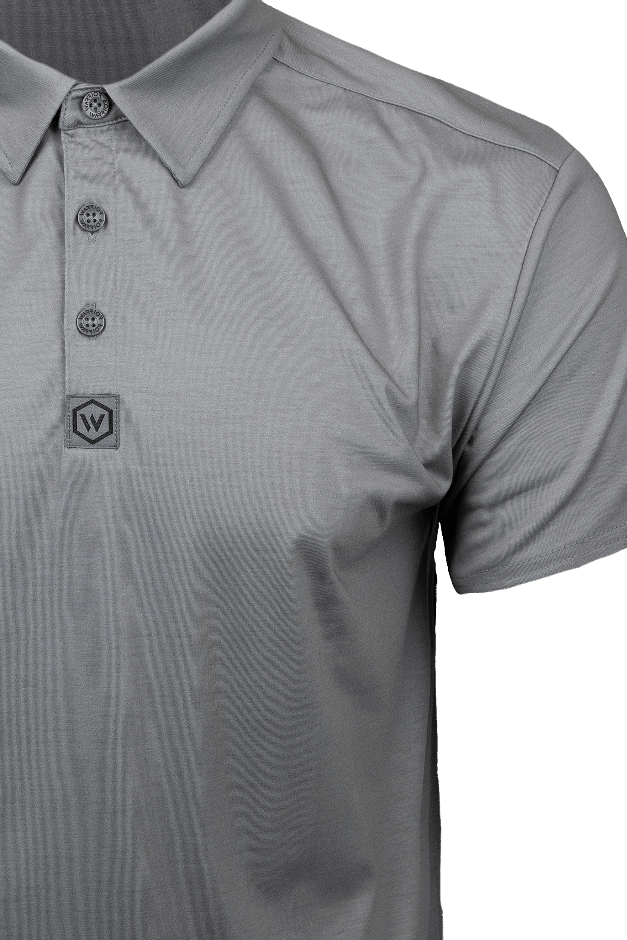 Solid Grey Polo