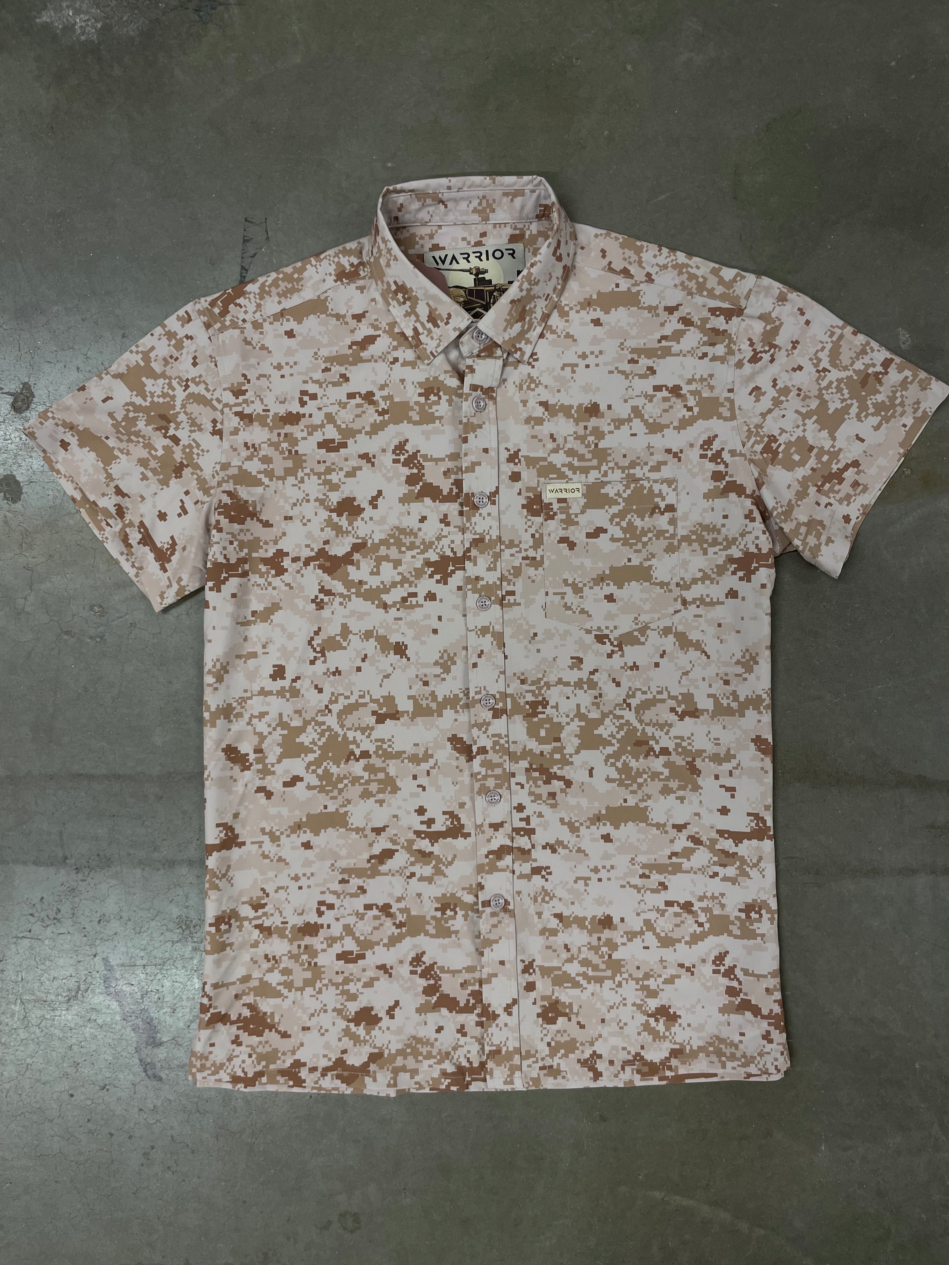 Desert Marpat Button Down