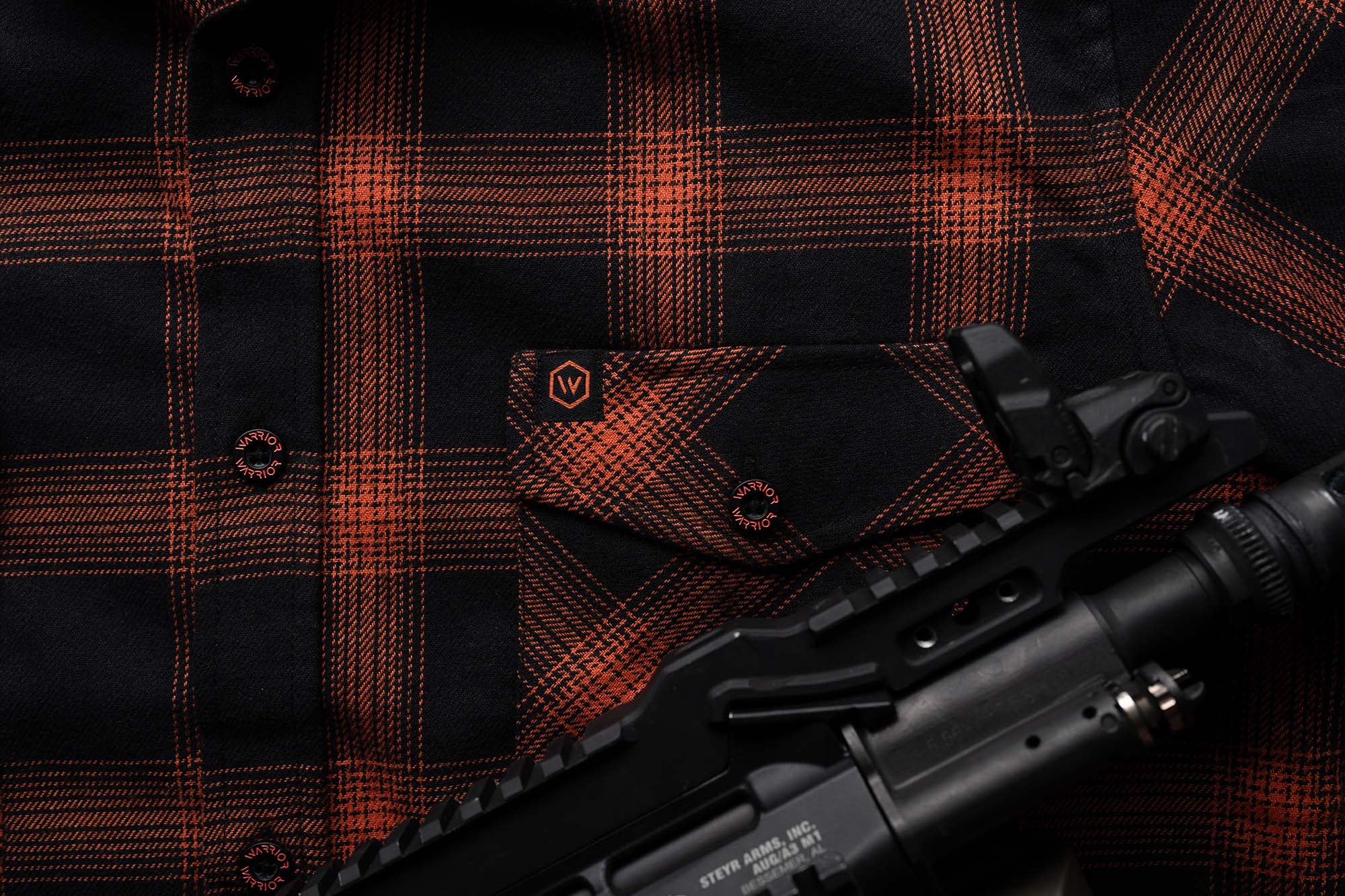 Operation Urgent Fury Plaid Flannel