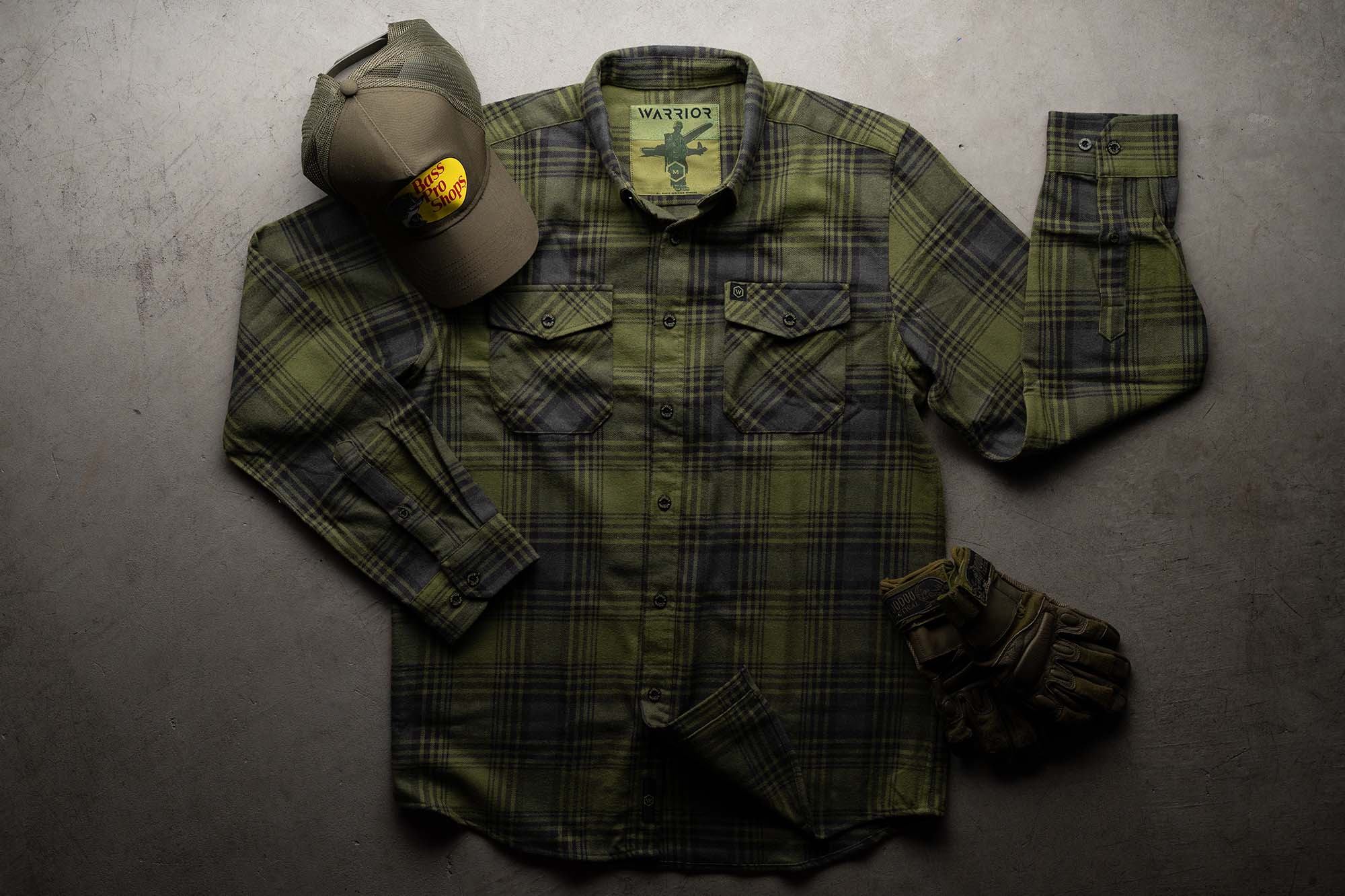 OP Eiche Plaid Flannel