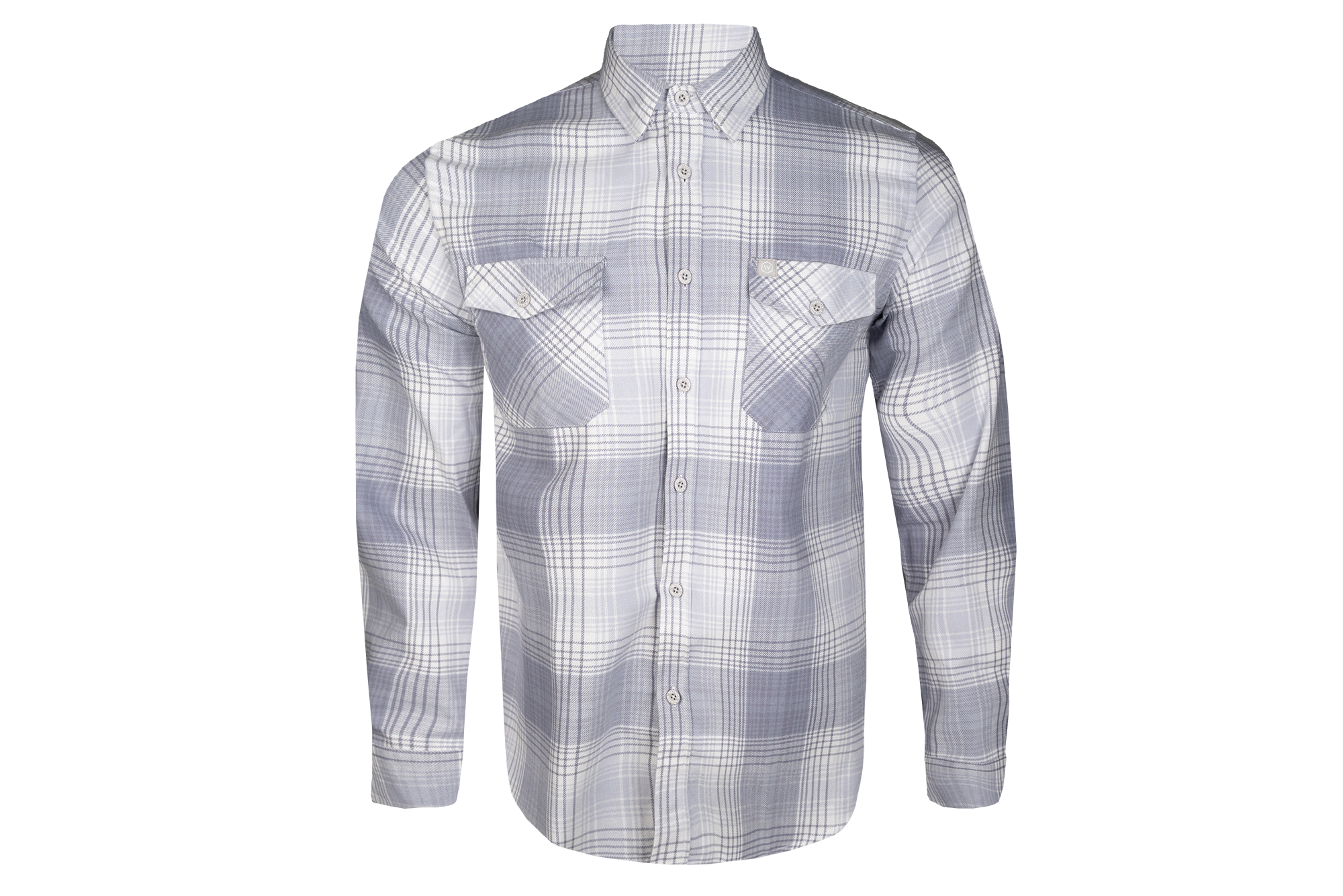 White Death Plaid Flannel