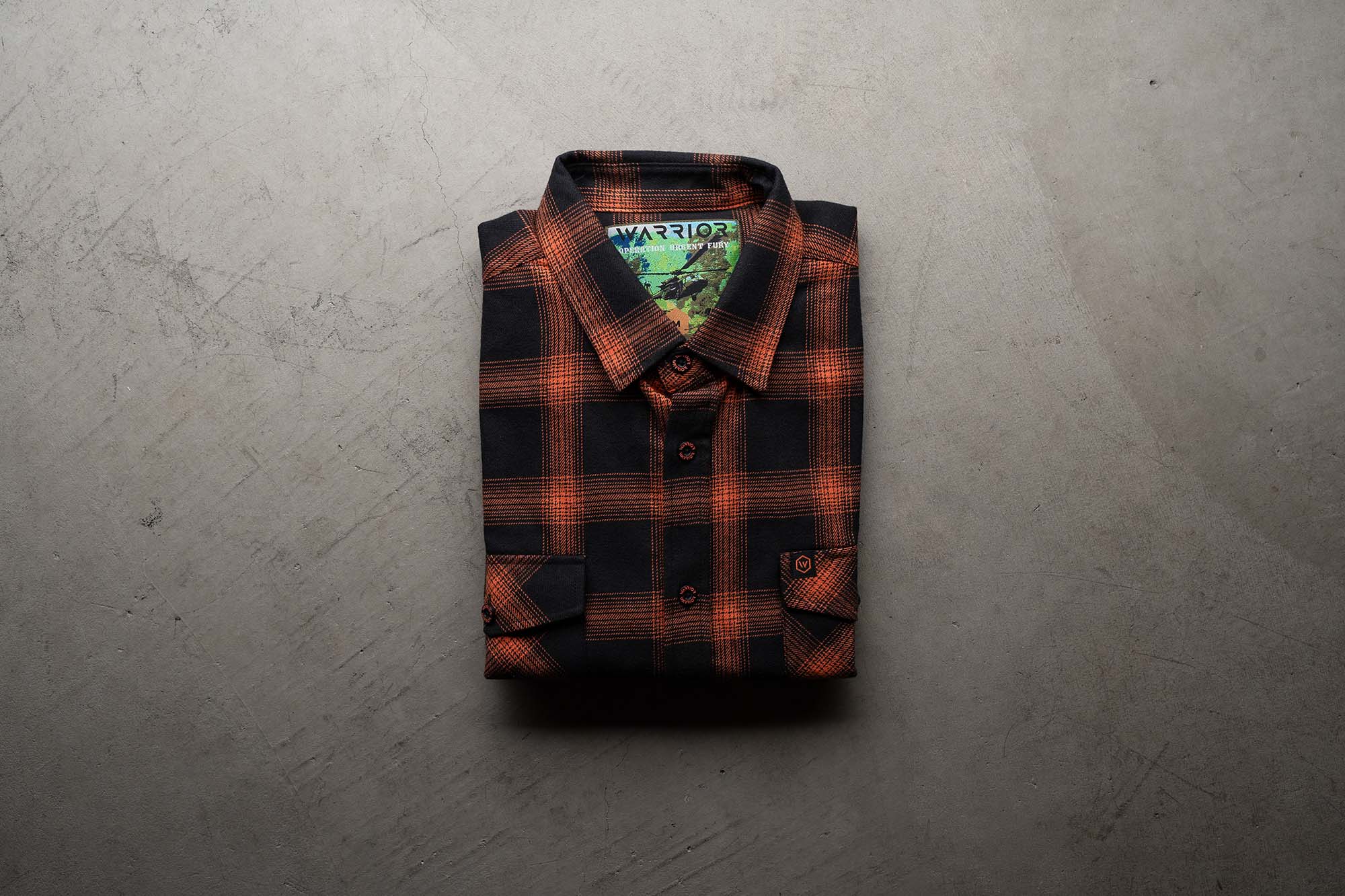 Operation Urgent Fury Plaid Flannel