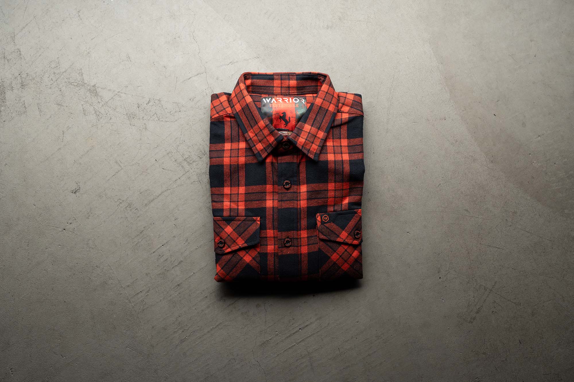 Testarossa Plaid Flannel