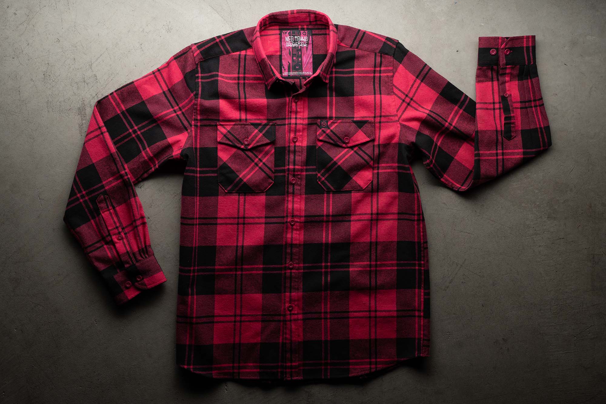 Neo Tokyo Plaid Flannel