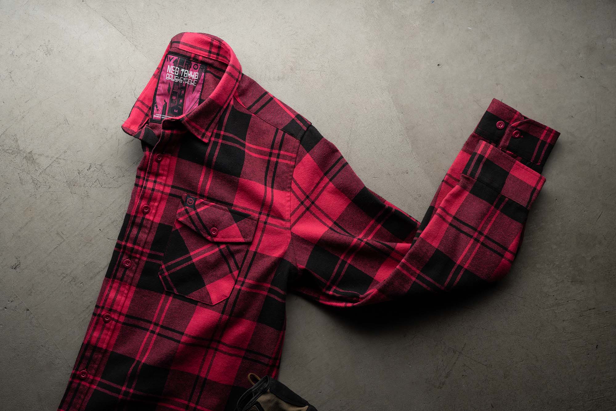 Neo Tokyo Plaid Flannel