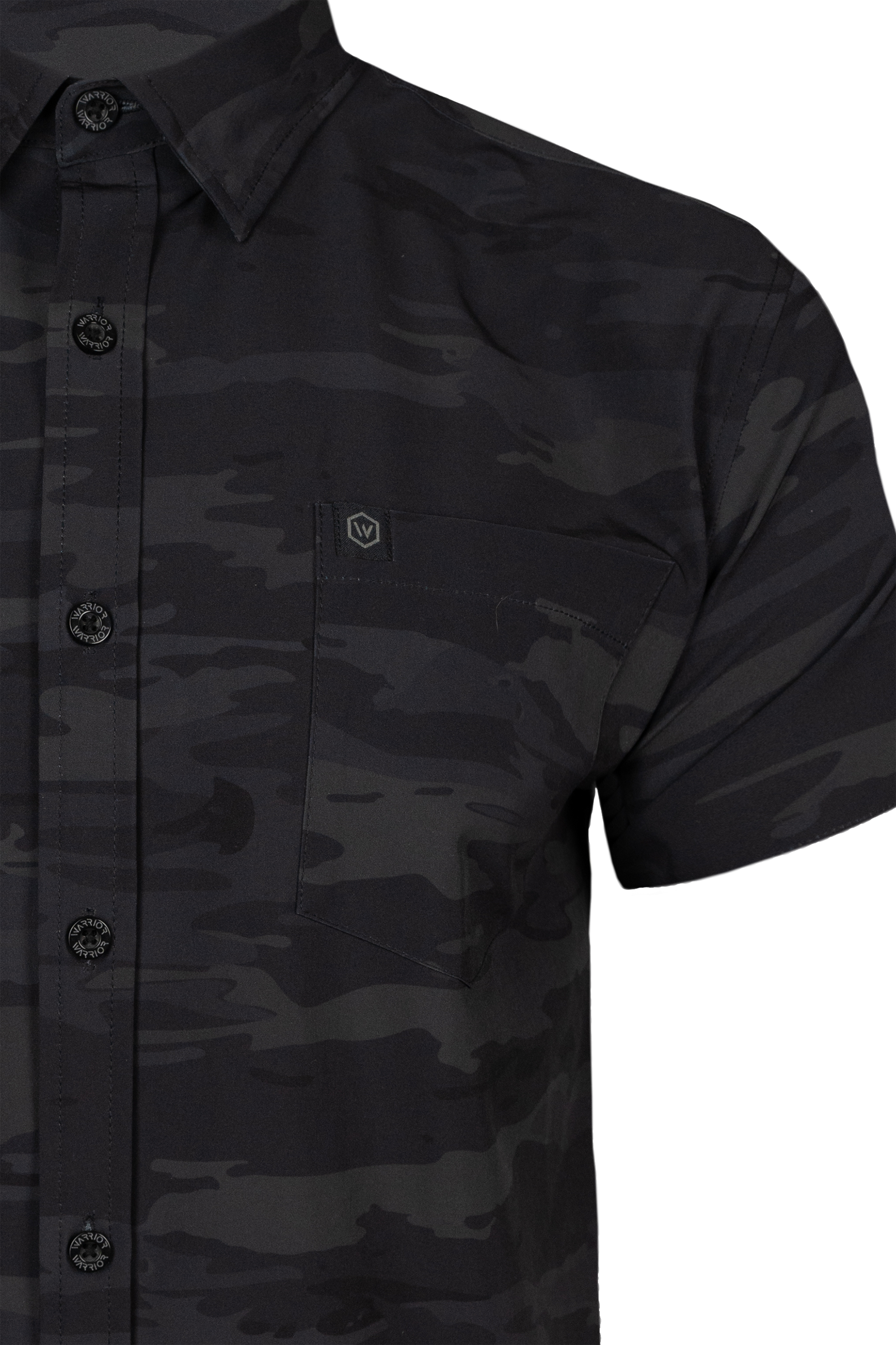 Multi Blackout Button Down